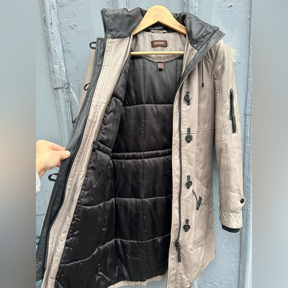 Danier Leather Winter Parka, size XXS