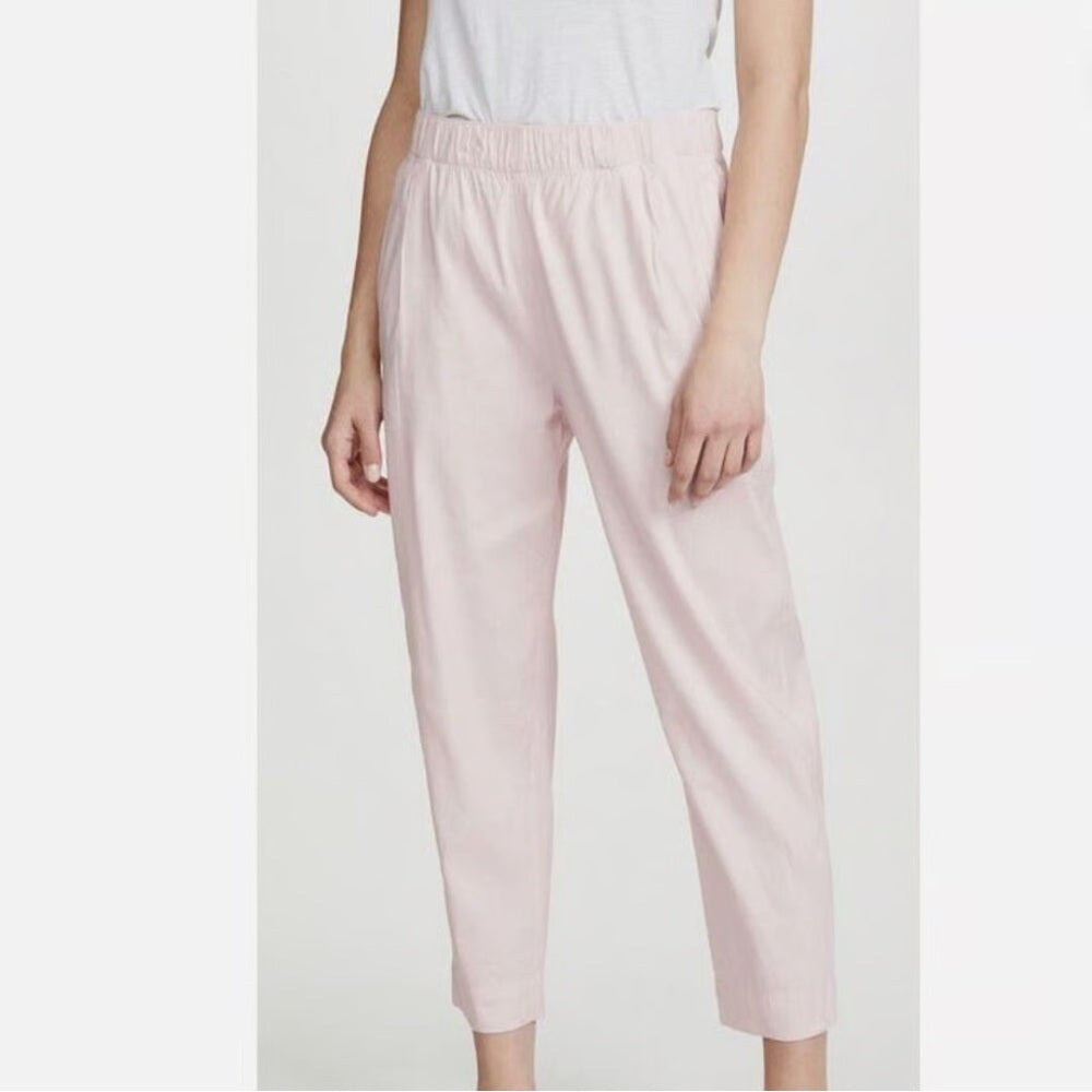 Vince Tapered Pull-On Linen blend Pant, size XL