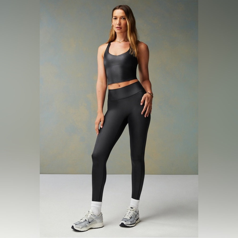Fabletics Anywhere Motion365+ Shine High-Waisted Legging, size approx Large