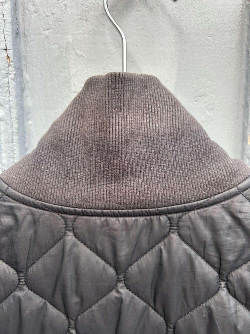 Kit & Ace All Day Black Long Quilted vest, Large