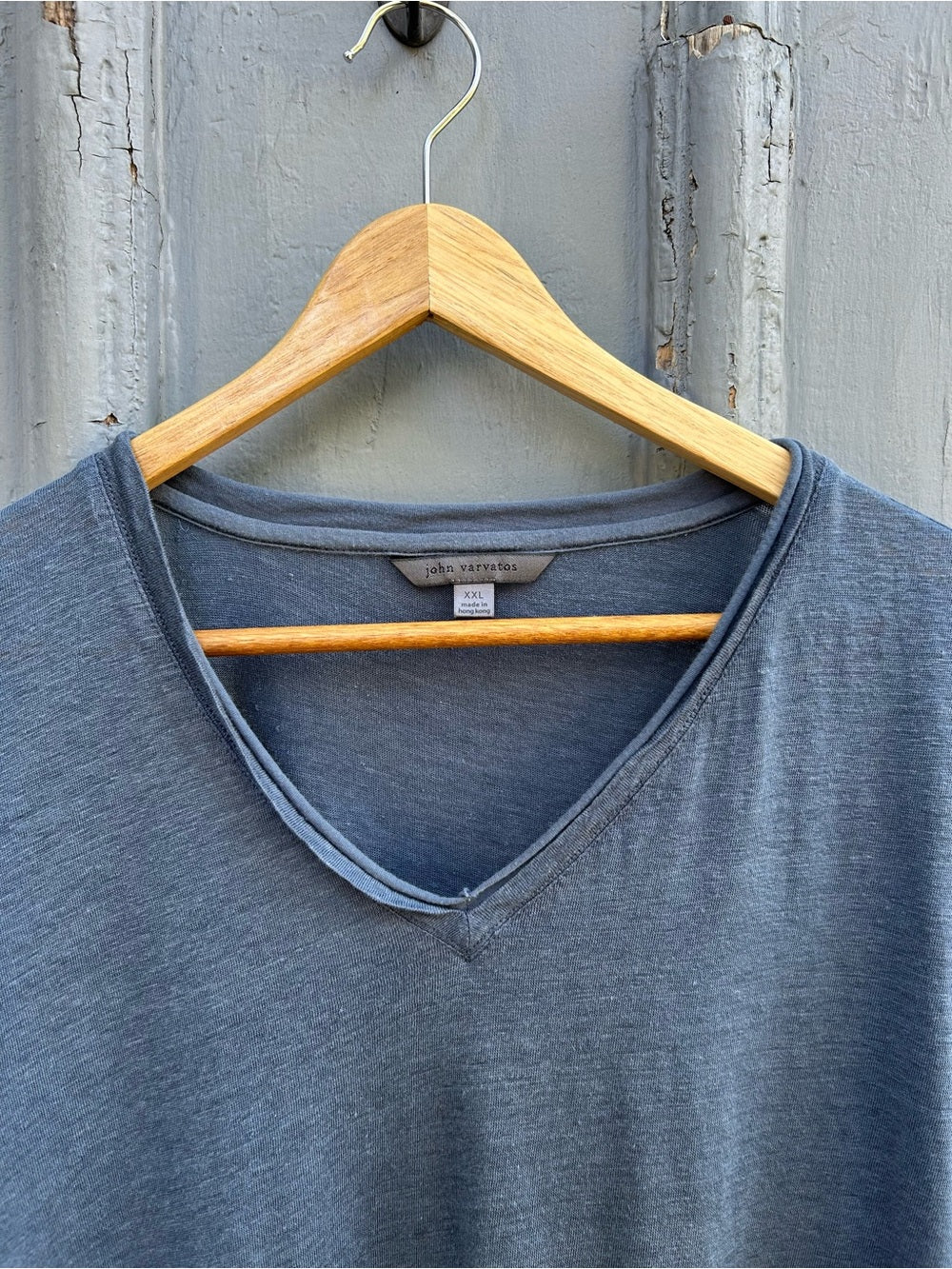 John Varvatos Miles Slub Organic Cotton T-Shirt, Size XXL