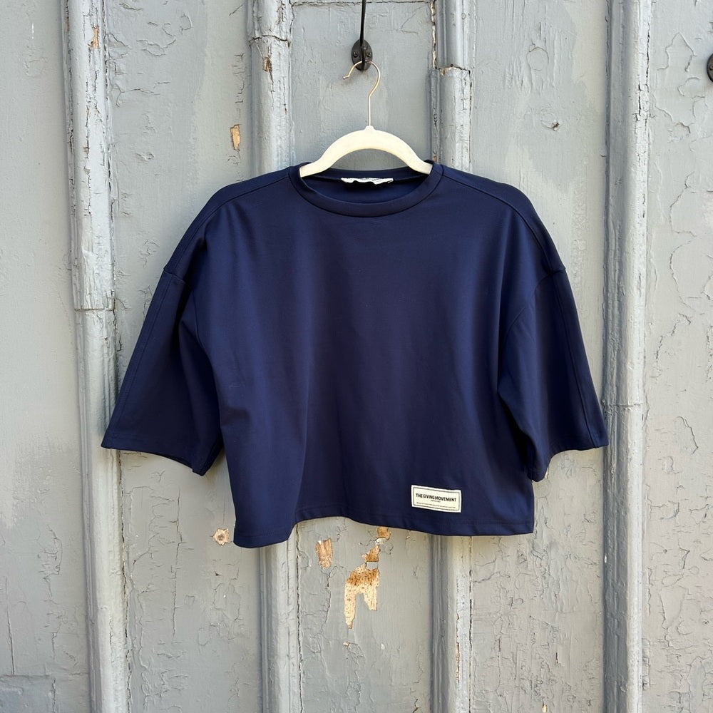 THEGIVINGMOVEMENT Boxy Light Softskin100© T-Shirt, Small