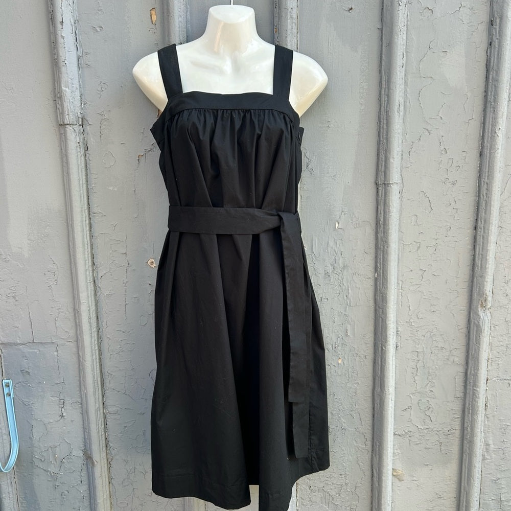 Club Monaco Black Sash Dress, size 0