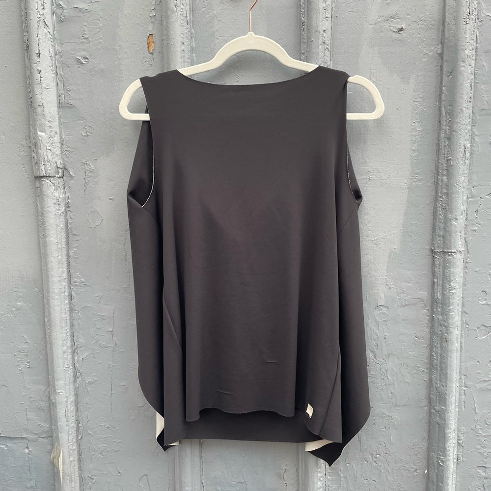 Cop Copine sleeveless hoodie top, one size