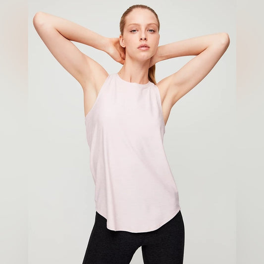 Aritzia The Constant Pink Darla Tank, size Small