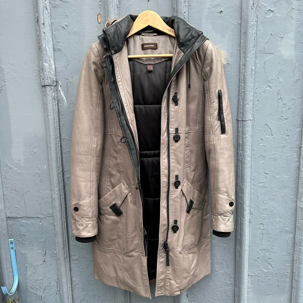 Danier Leather Winter Parka, size XXS