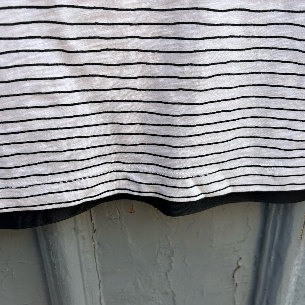 Lisa Todd Striped wide tee, size M