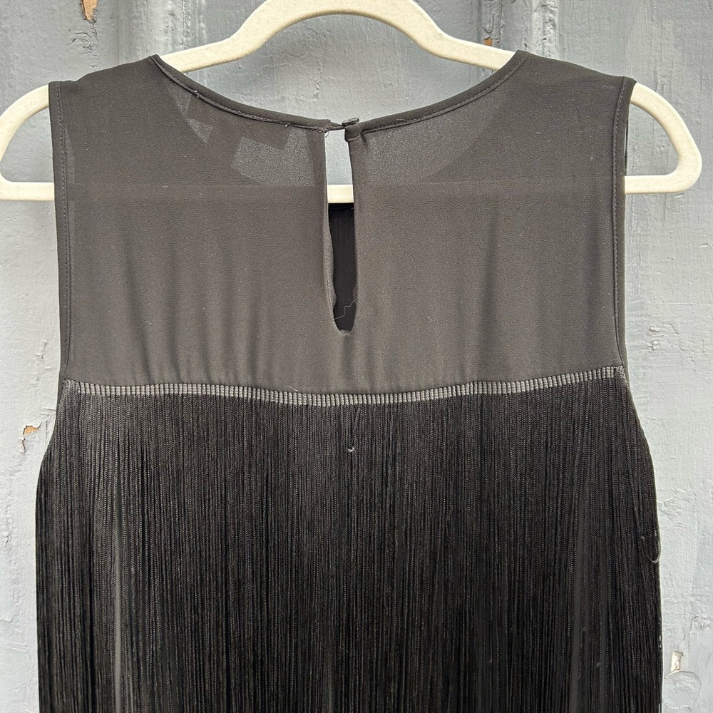 Michael Kors Fringe Blouse, size Large