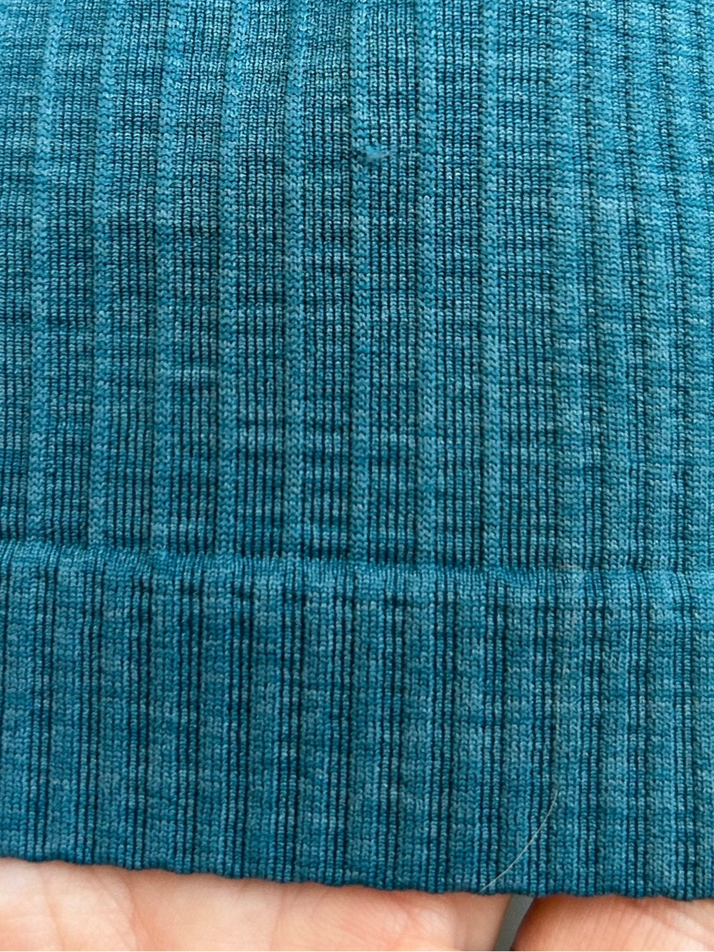Lululemon Ebb to Street Tank Top, Teal Green, size 4