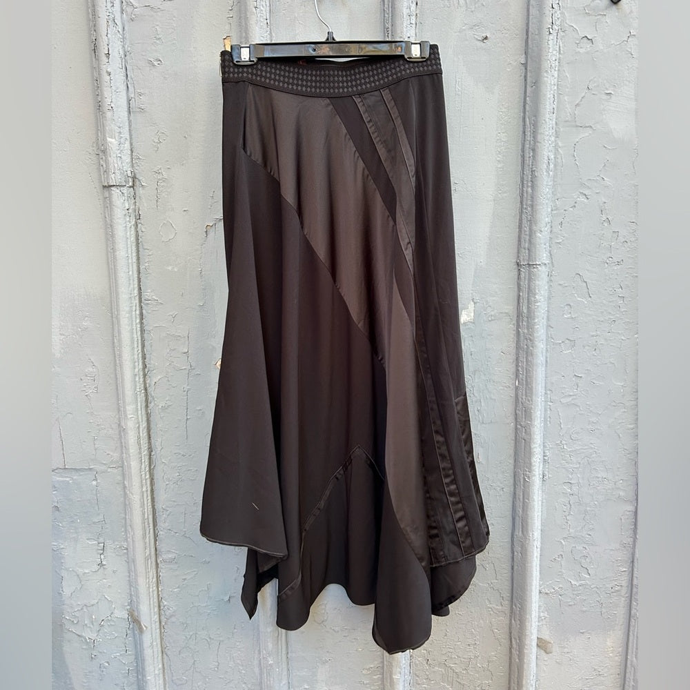 High Everyday Couture black patchwork skirt, size 6