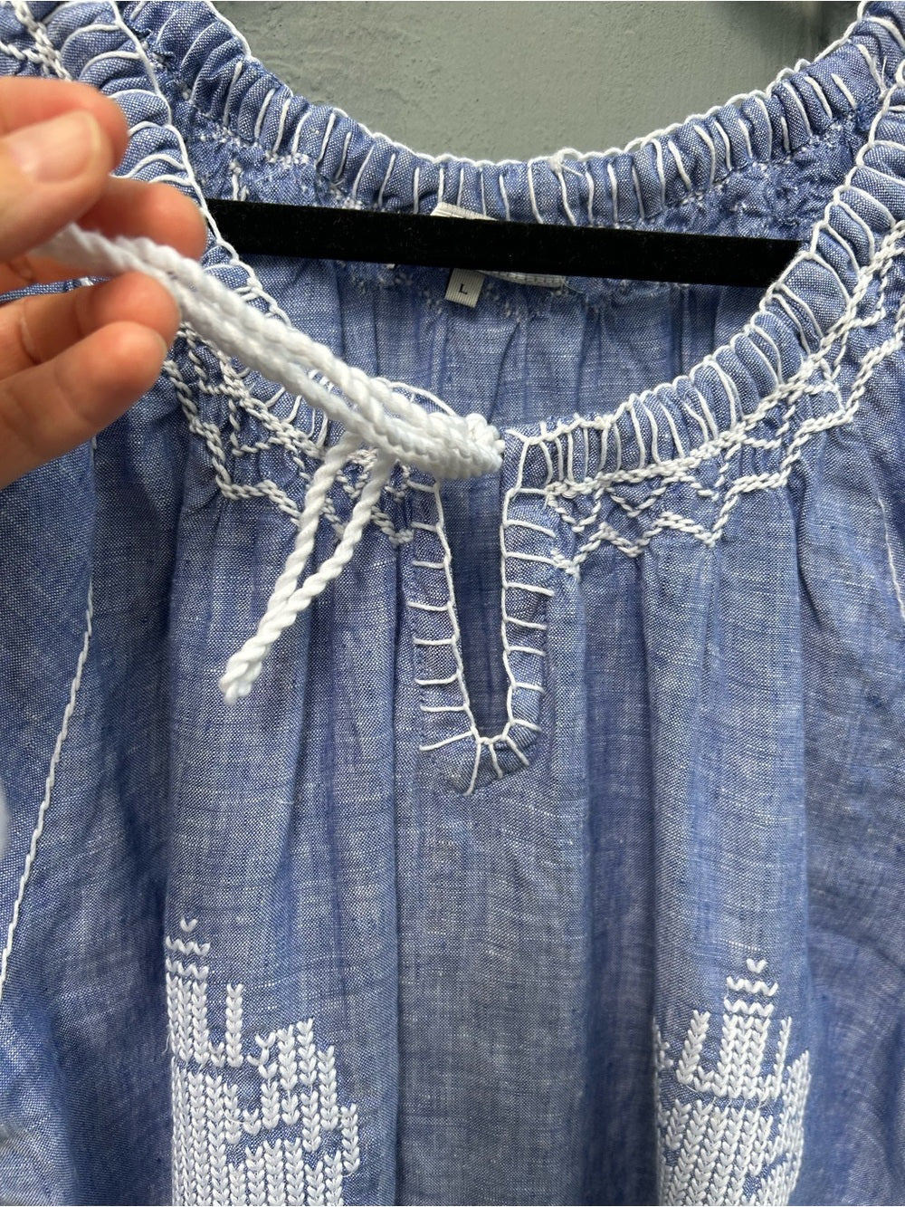 Rose and Rose chambray blouse, Large