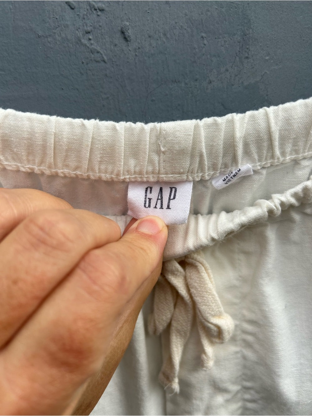 Gap White Wide leg Culotte, size M