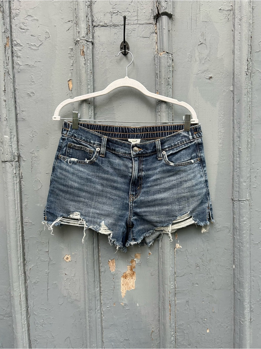Aerie Daydream Denim Shorts, M