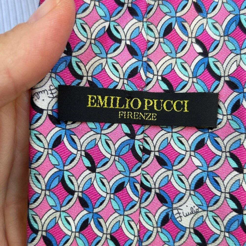 Emilio Pucci Silk Tie