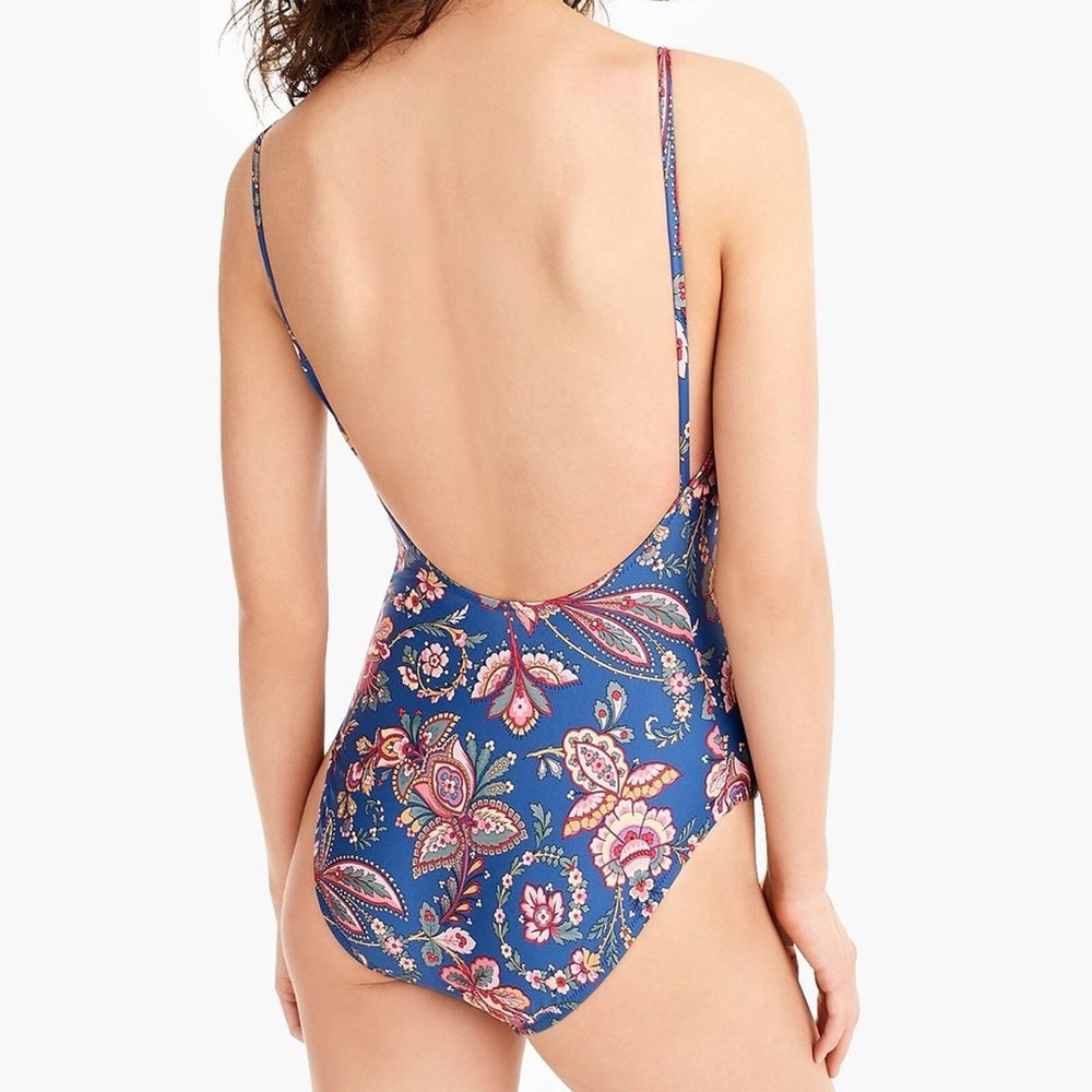 J Crew Liberty Print Ballet One Piece, size 8
