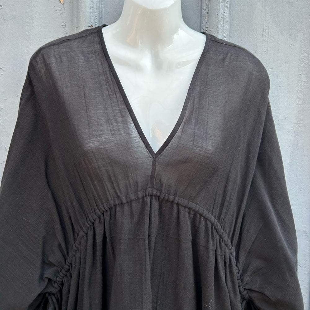 IRO Black Gauzy July Tunic, size 38 (US6)