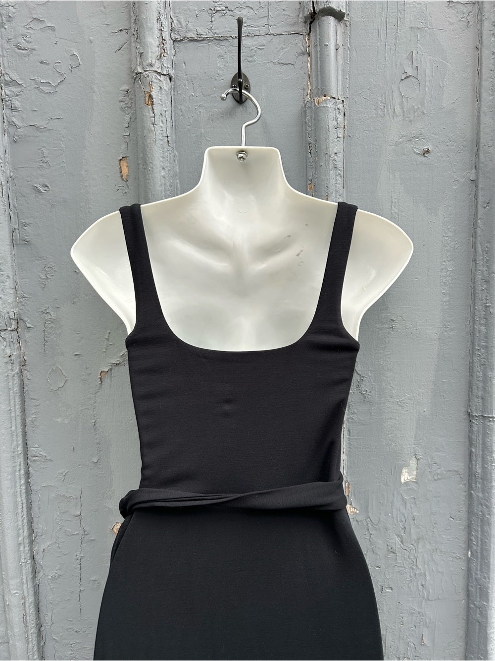 Wilfred Black Saturn Midi Dress, small