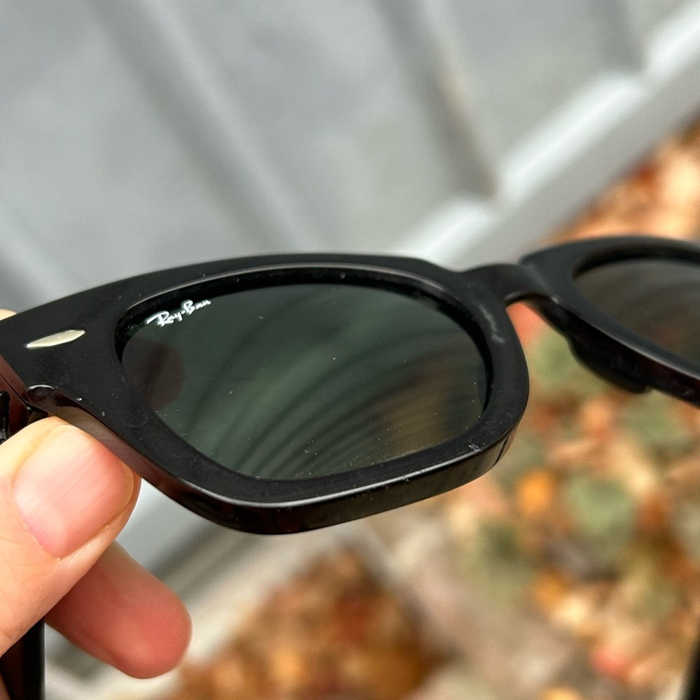 Black RayBan State Street Sunglasses