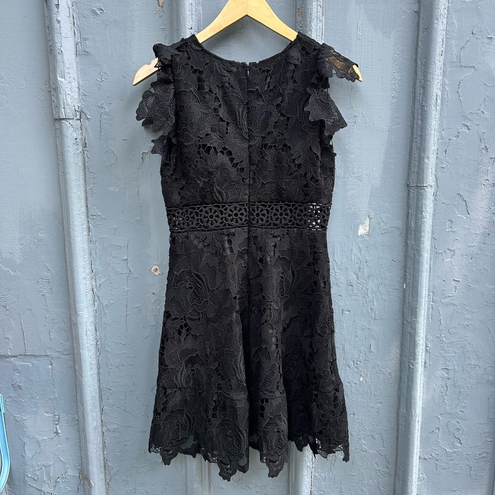 BB Dakota Calvin Scalloped Lace Dress, size 0