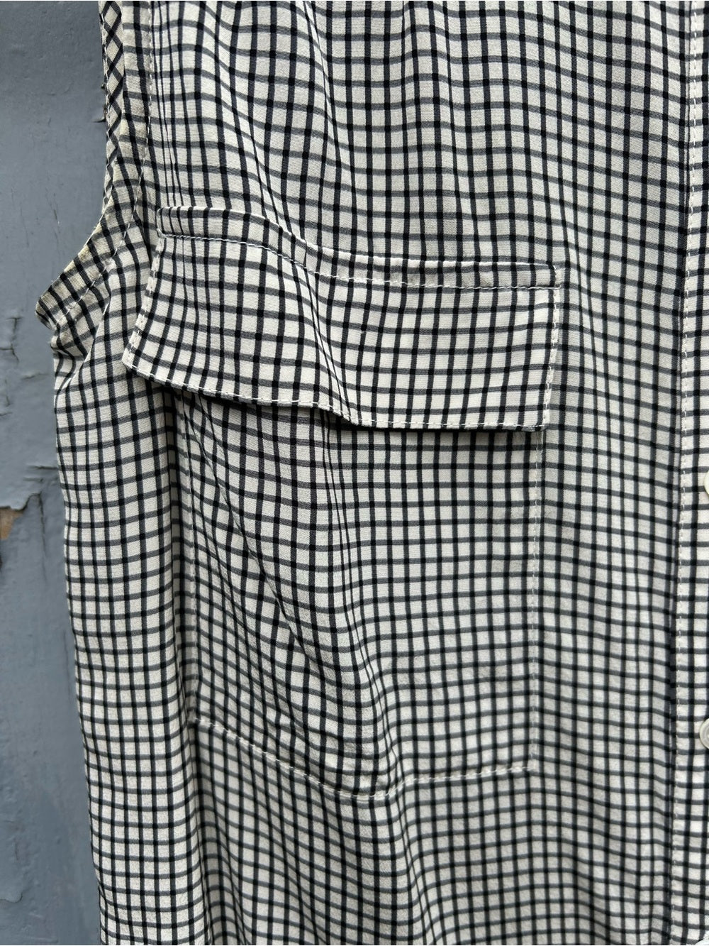 Judith & Charles Geometric Silk Sleeveless top, size 0