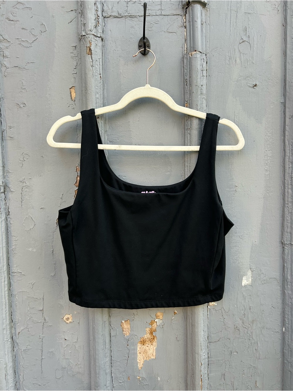 Alder Adventure Performance Cropped Tank Top, Large