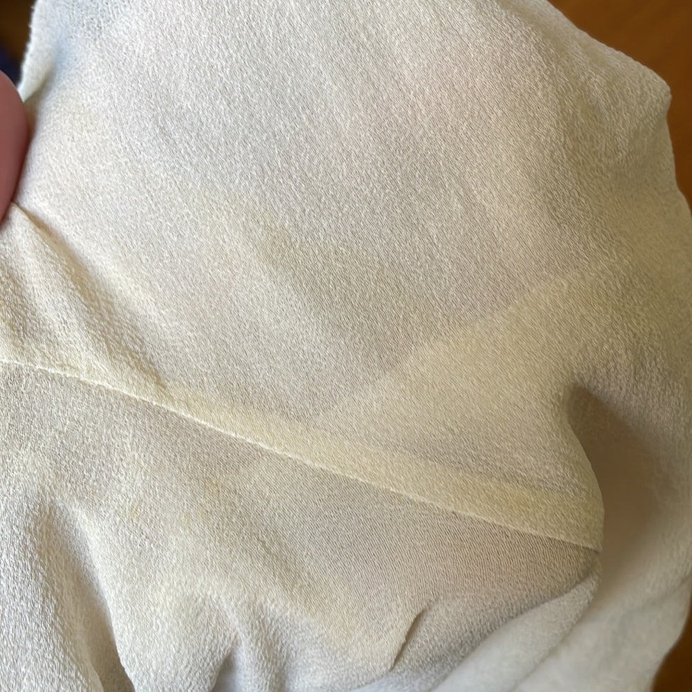 Aritzia Babaton Tinsley Blouse Off-White, size Small