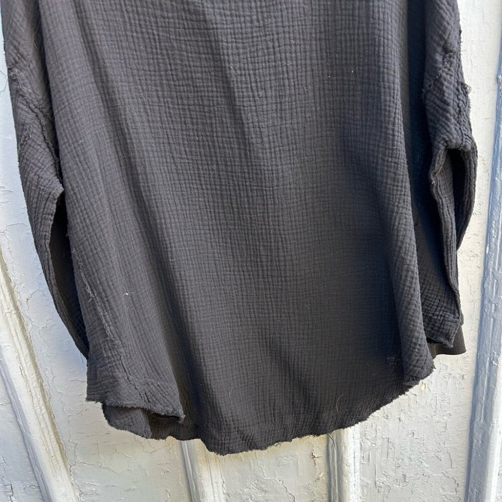 7 for all man kind Gauzy Pullover blouse, Small (fits very large)