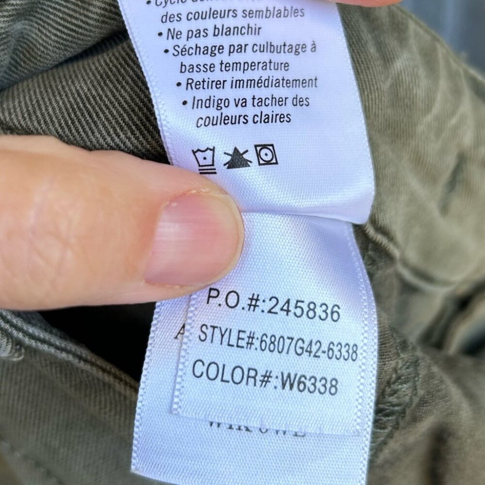 Paige Carley High Rise Khaki Pants, size 29