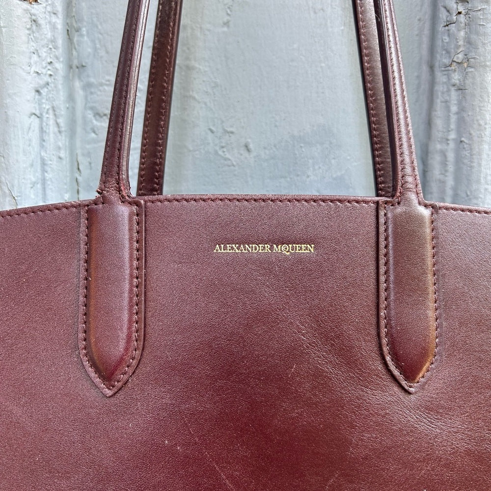Alexander McQueen Tote, 12”x 9”x 6”