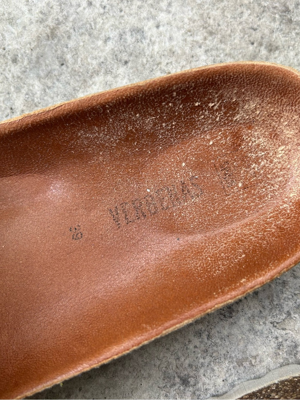 Verbenas Rocio Nucleo Gold Volante Slides Sandal, size 39