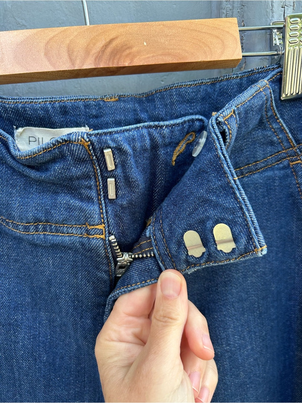 Pilcro Straight Maisy Sailor jeans, size 30