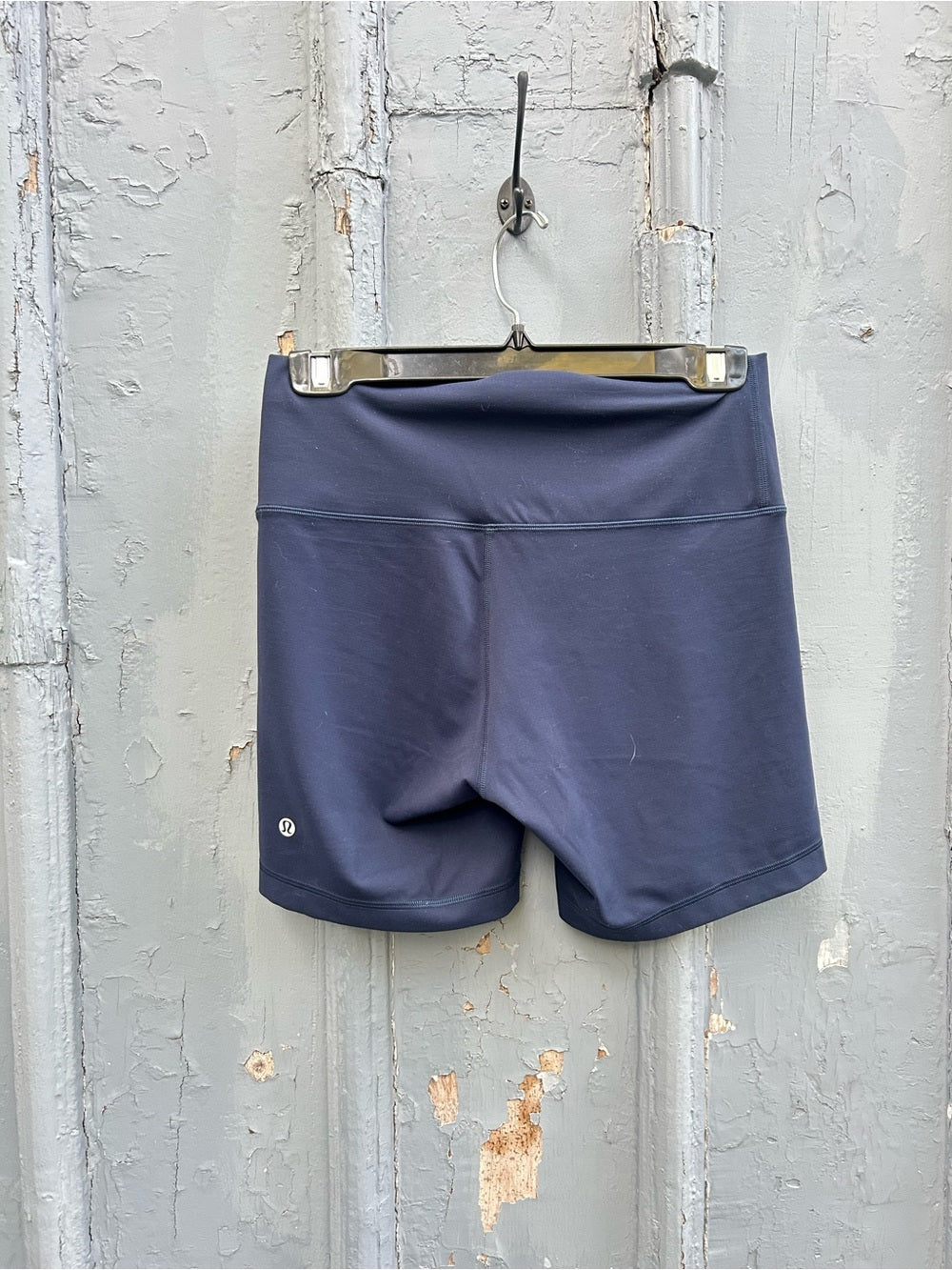 Lululemon Wunder Train High-Rise Short 6”, Navy, Size 10