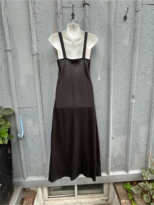Scout LA Black Linen Maxi dress, size M