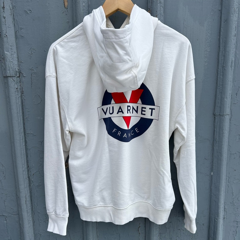 Vuarnet x Hyba White Hoodie, Small