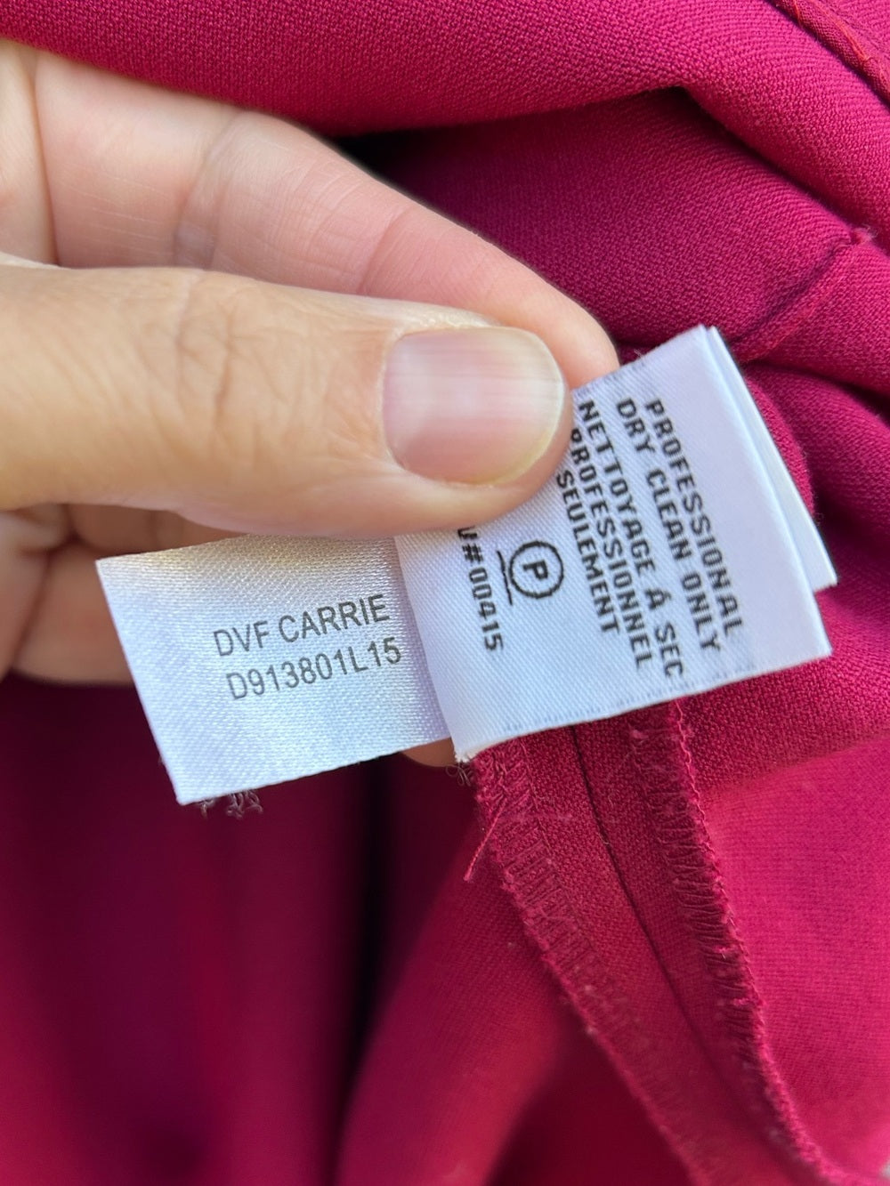 Diane Von Furstenberg Carrie Dress, size 10