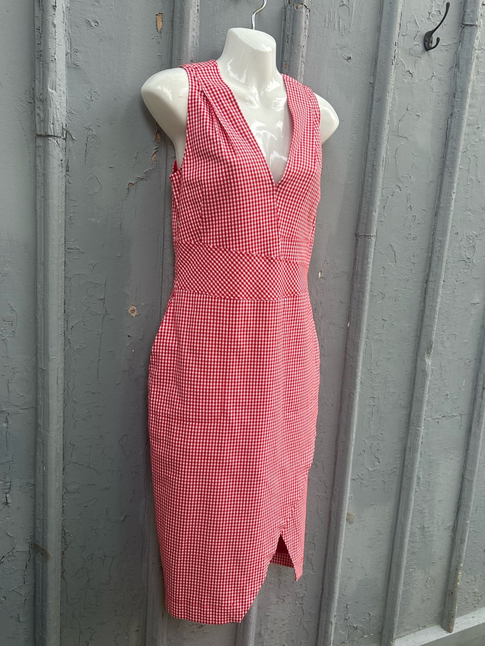 Altuzarra Gingham Shift dress, size 38 (approx 4/6)