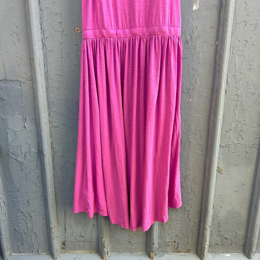 Nation LTD Brianna Sleeveless Pima Cotton Knit Midi Dress, Small
