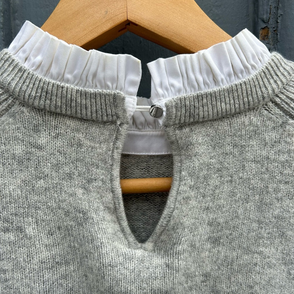Ted Baker Lissiah Grey Sweater, size Ted 3 (approx US 6/8)