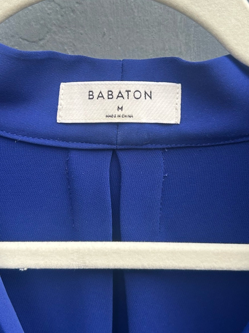 Aritzia Babaton Royal Blue Power blouse, Medium