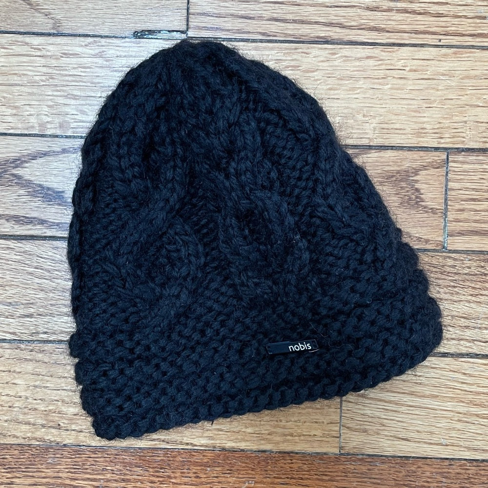 Nobis Wool Blend Cable Knit Toque