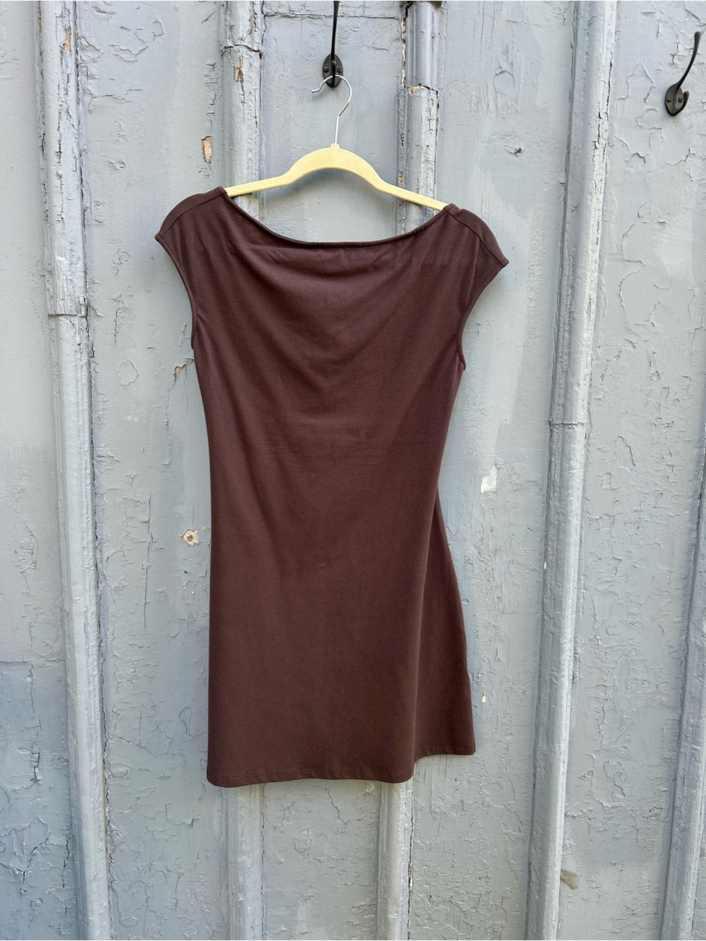 Reformation Brown Soleil Knit Dress, Large (fits small)