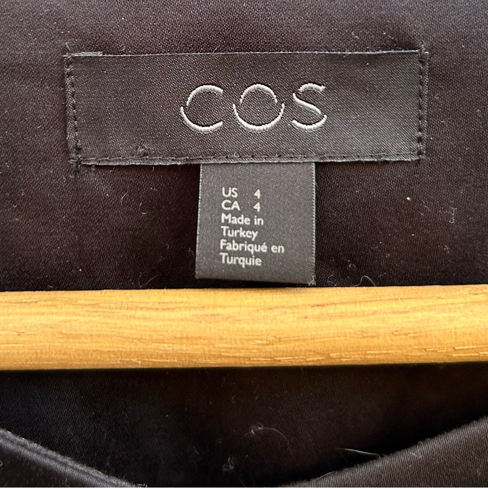COS A-Line Dress With Front Pleat, size 4