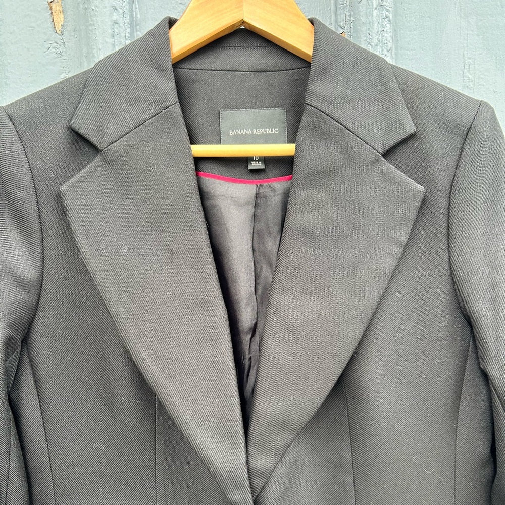 Banana Republic Lido Italian Wool Blazer, size 10