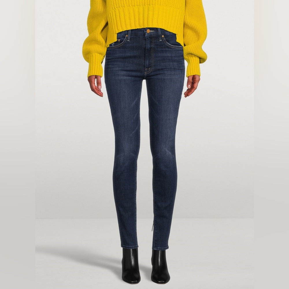 Mother The Looker High-Waisted Skinny Jeans, size 25