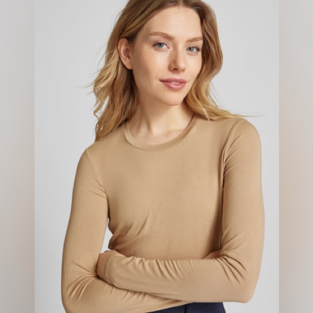 MaxMara weekend Long Sleeve Jersey Tee, Medium