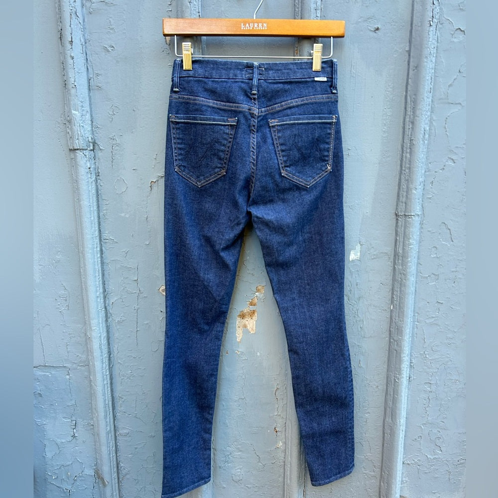 Mother The Looker High-Waisted Skinny Jeans, size 25