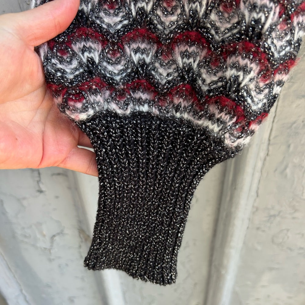 Veronica Beard Ruth open knit sweater, size M