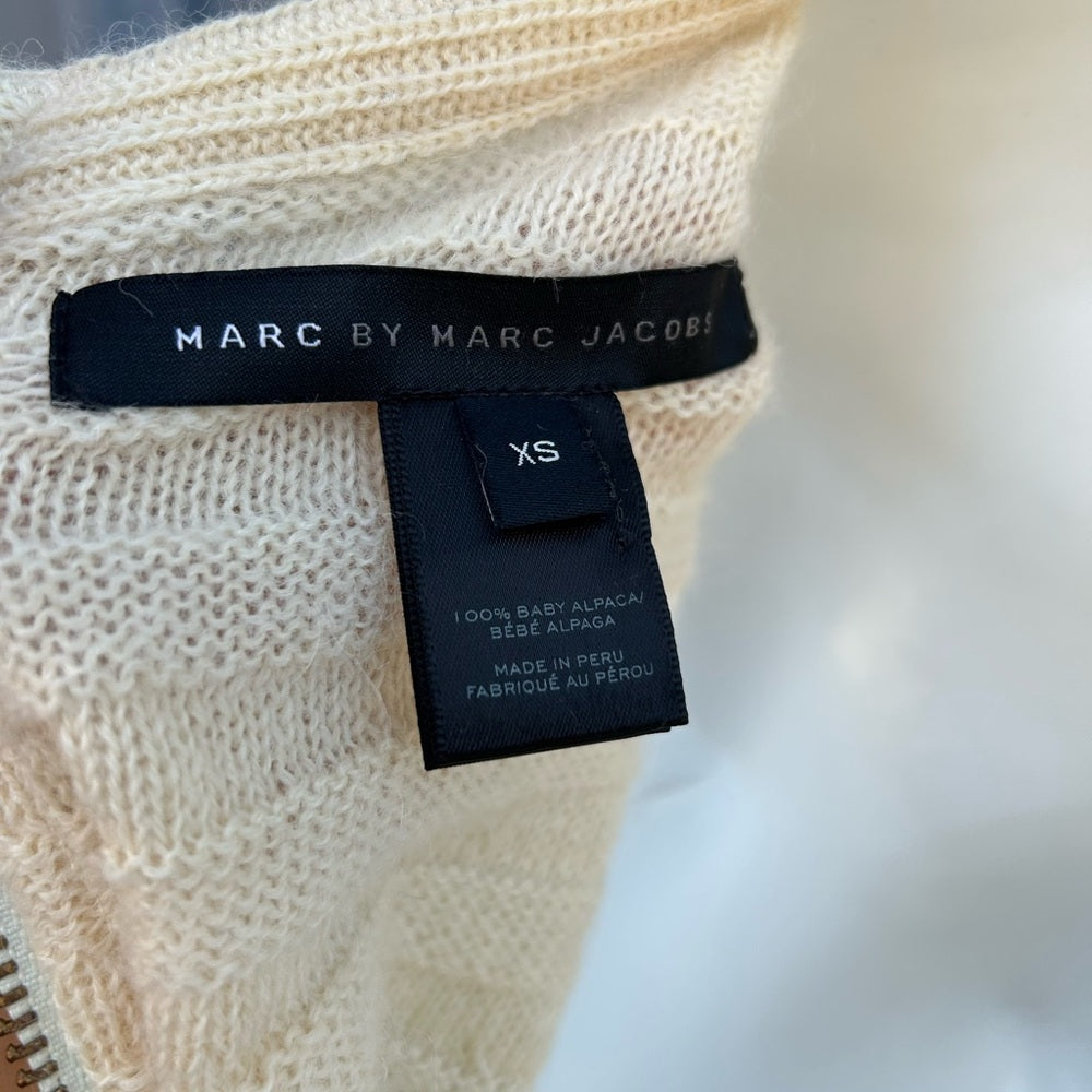 Marc Marc Jacobs Baby Alpaca Odessa Sweater, size XS