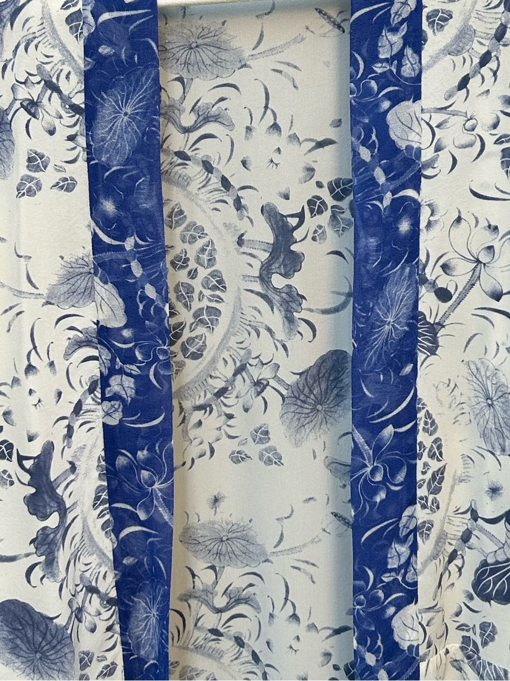 Wilfred Blue Silk Kimono, Size XXS