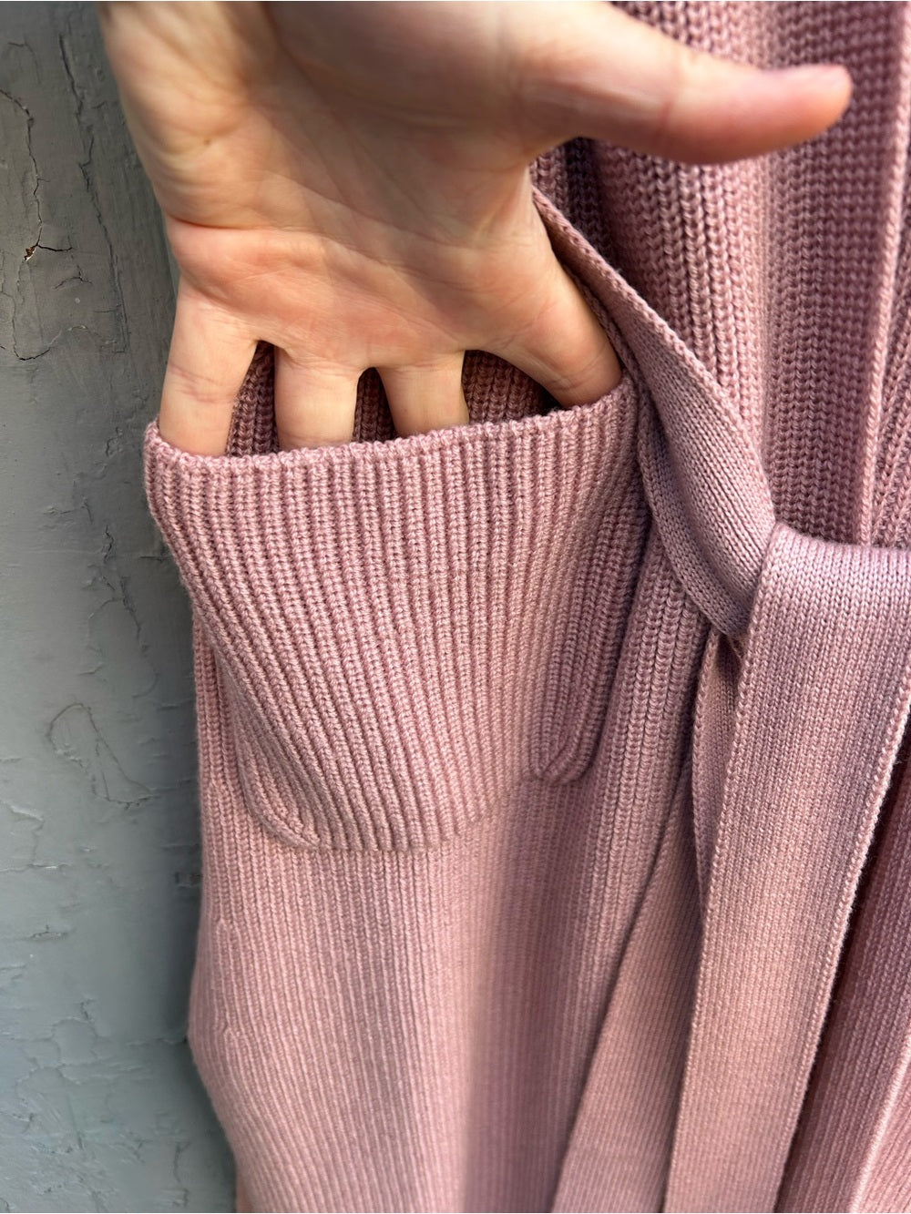 Max Mara Leisure Knitted Wool Waistcoat, BNWT, Pink, size M